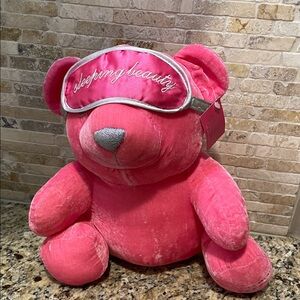 Victoria’s Secret Limited Edition 2005 Gund Sleeping Beauty Bear Stuffed Pink